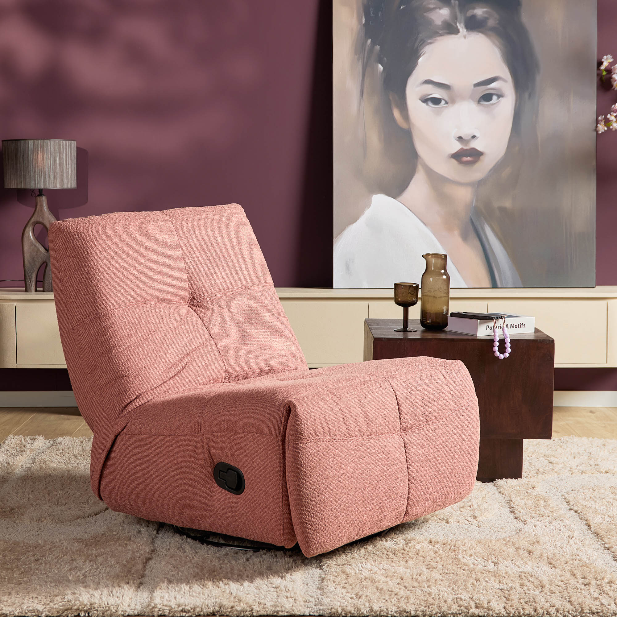 Relaxzetel Lazy | Pink - STF