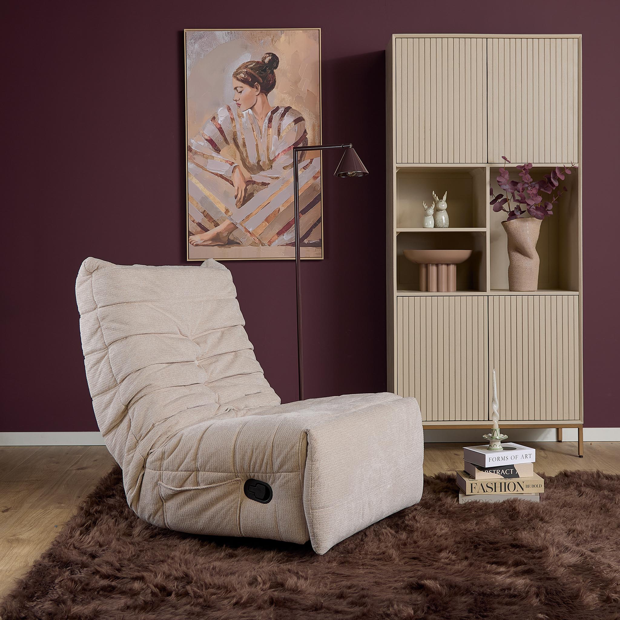 Fauteuil relaxant Zen | Beige - STF