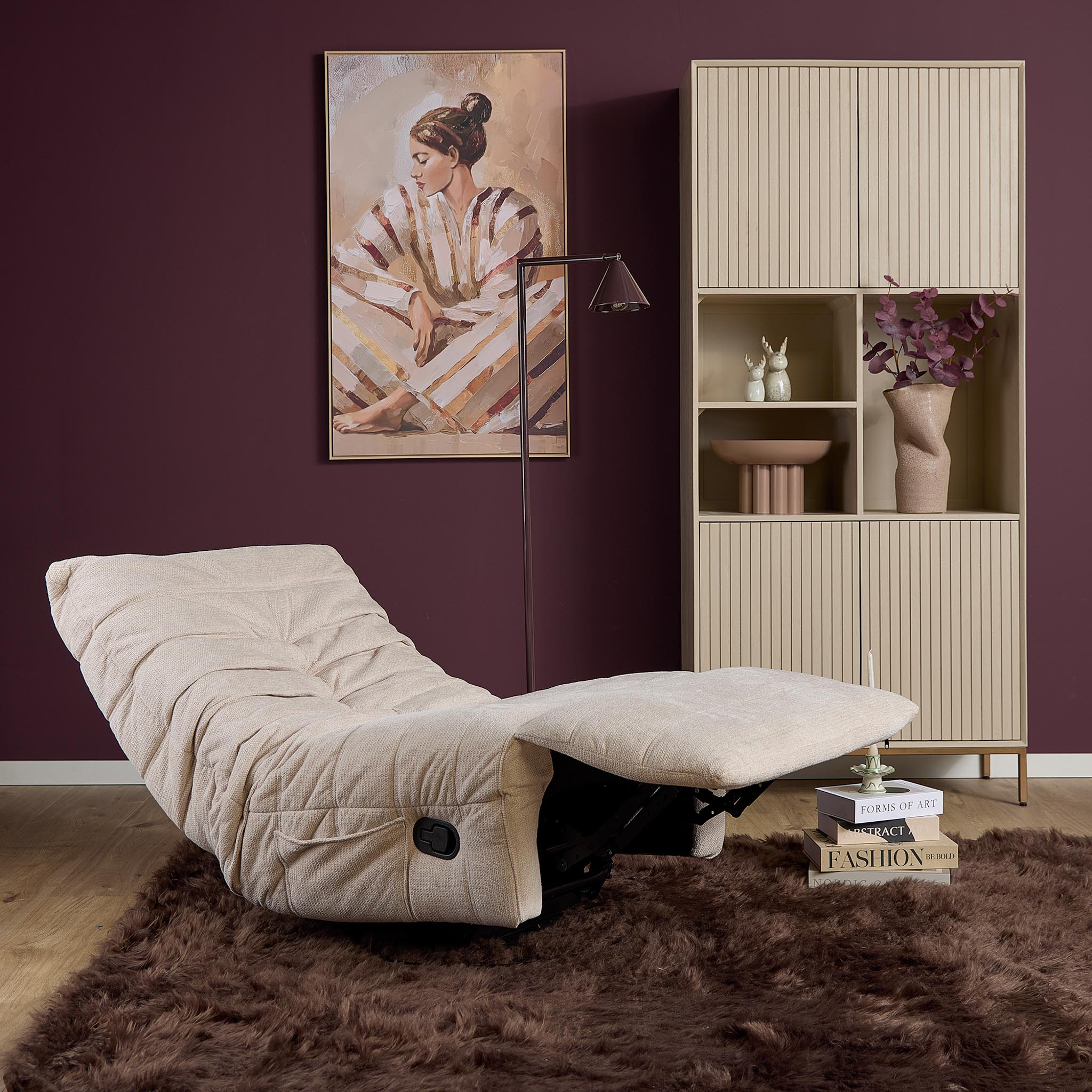 Fauteuil relaxant Zen | Beige - STF