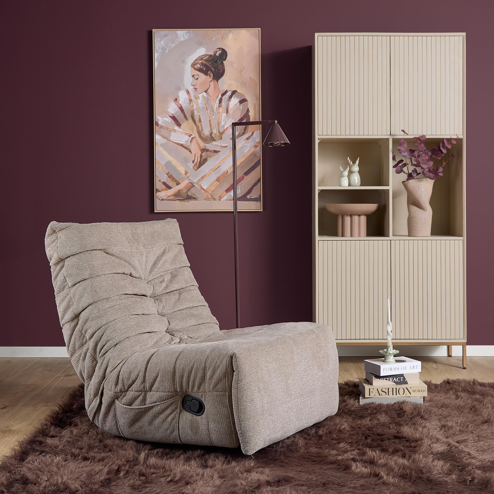 Relaxzetel Zen | Taupe  - STF