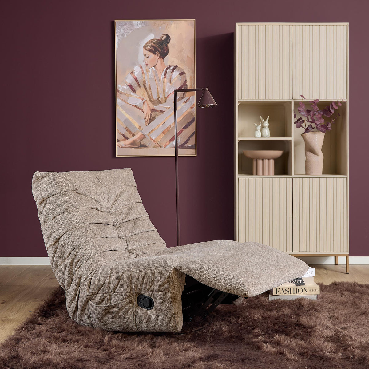 Relaxzetel Zen | Taupe  - STF