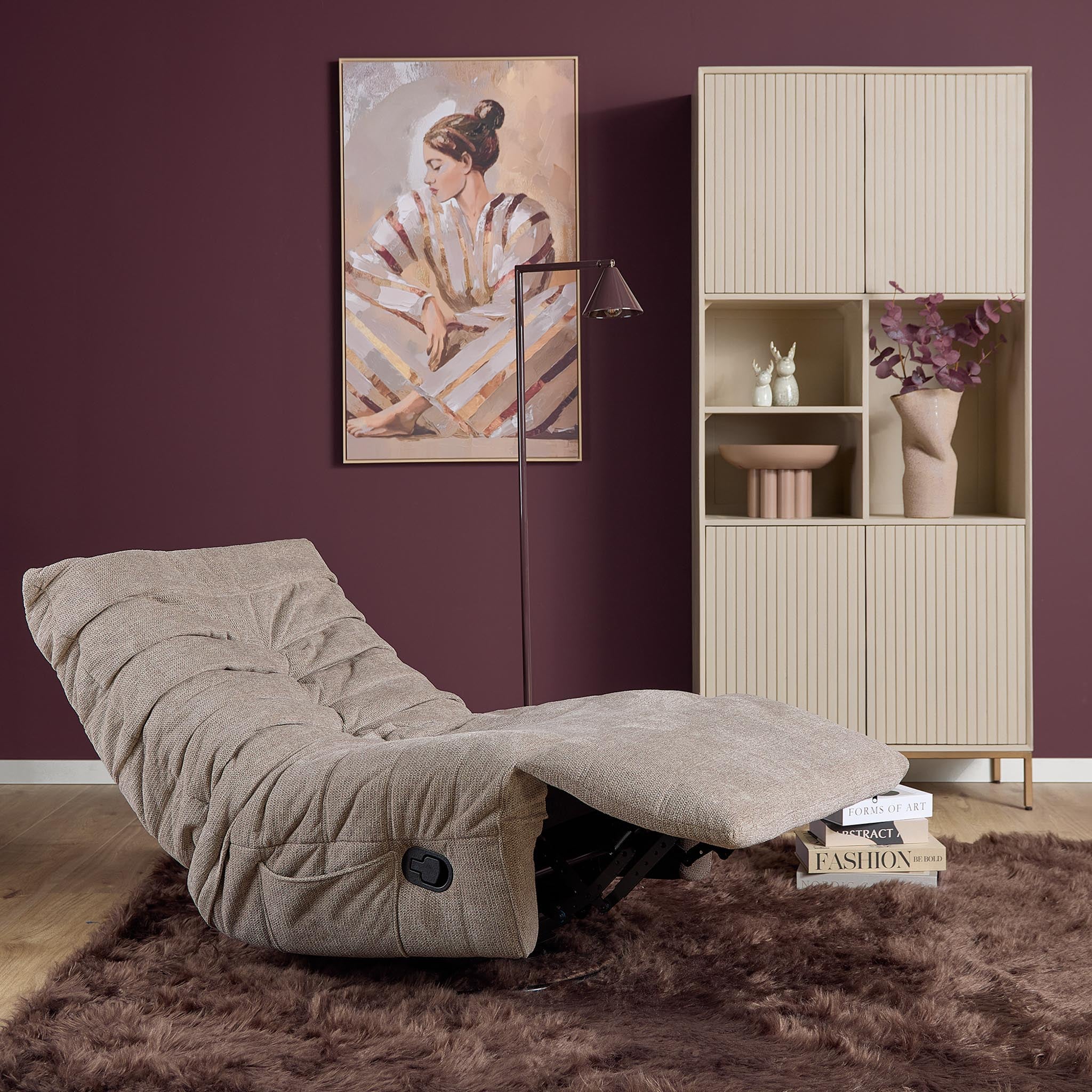 Relaxzetel Zen | Taupe  - STF