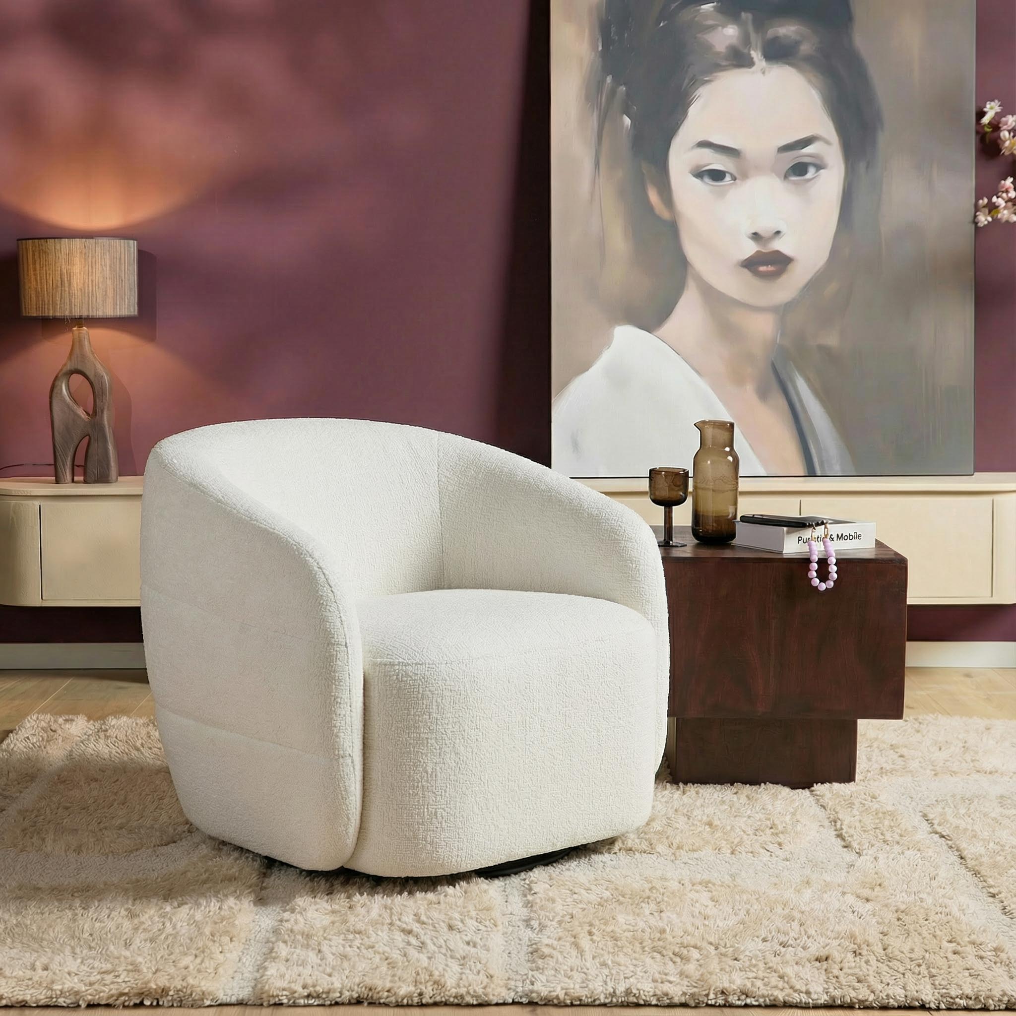 Fauteuil Yara | Gebroken wit - STF