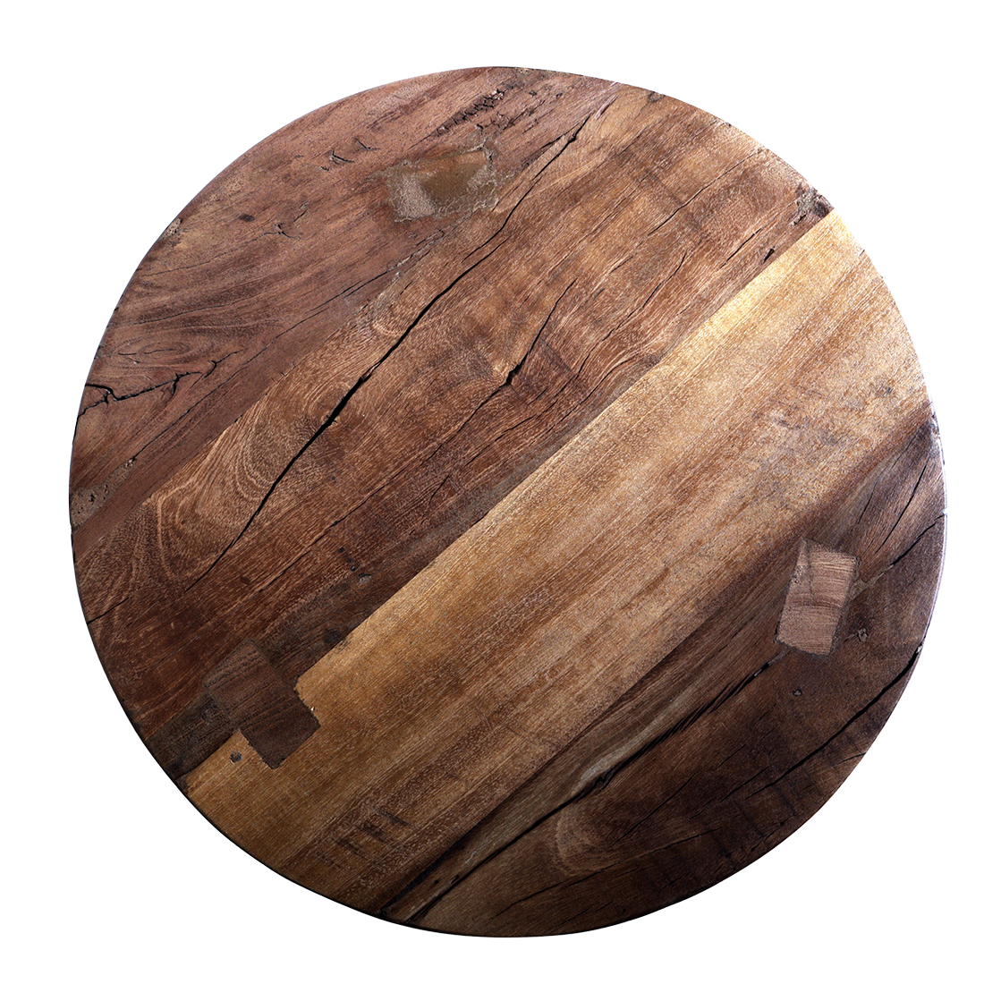 houten kruk / bijzettafel Farmwood - RAW