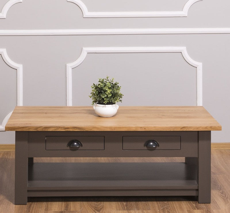 SZMO.PS131 SALONTAFEL MET 2 LADES