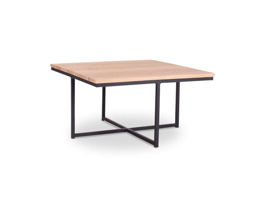 Table basse Tygo, chêne naturel ou noir - VDC