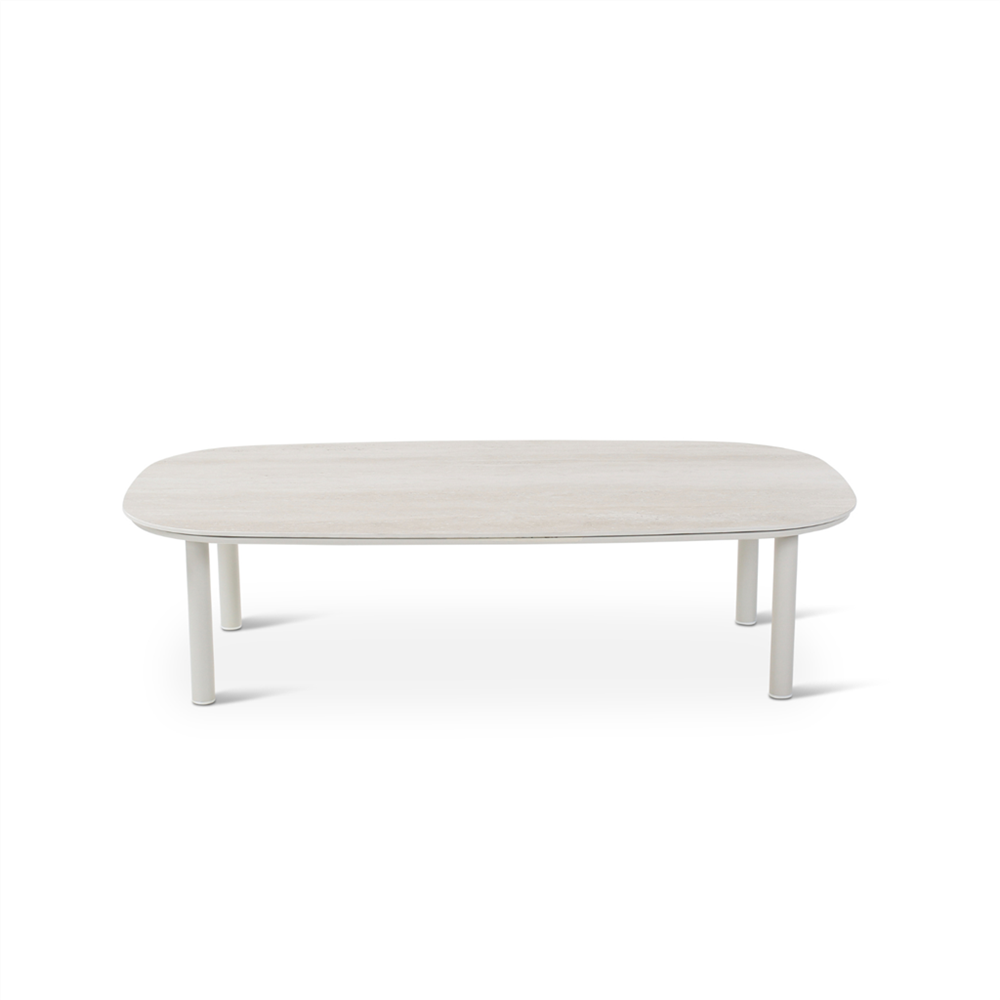 Table basse d'extérieur Liv 230x65 aluminium sable - VDC