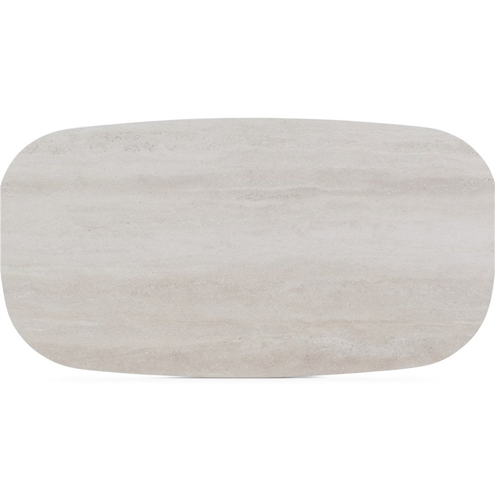 Table basse d'extérieur Liv 230x65 aluminium sable - VDC