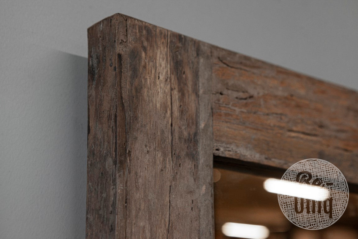 Spiegel Sofia oud hout