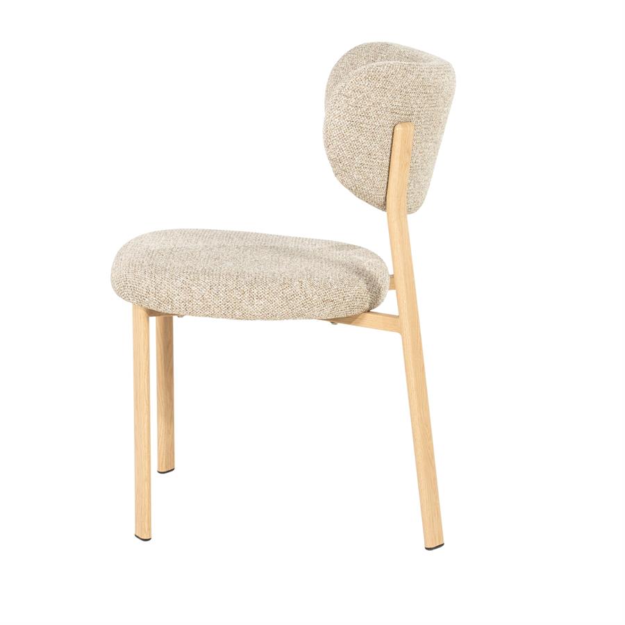 Eetkamerstoel Sedia bruin of naturel  - BYB