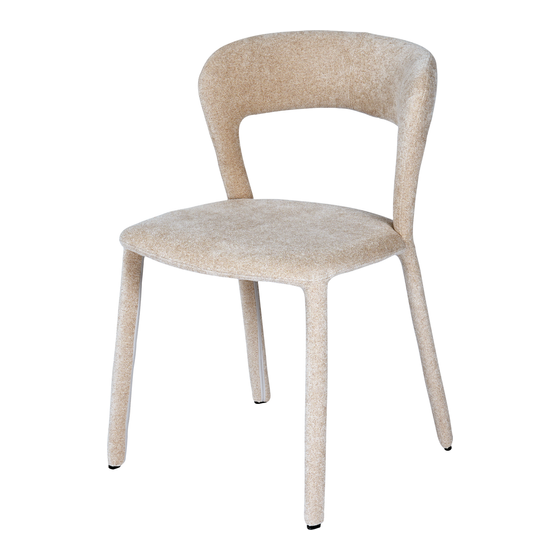 Eetkamerstoel Toledo: taupe of beige - GS