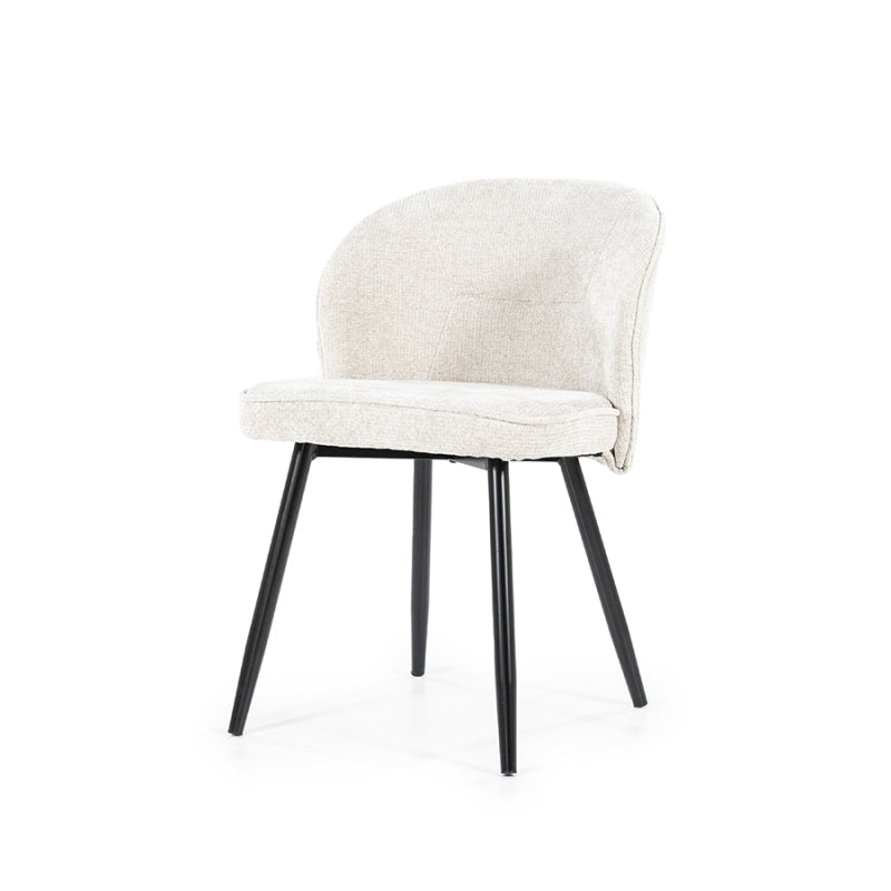 Stoel Riley - stof PU - beige, bruin of taupe - ELEO