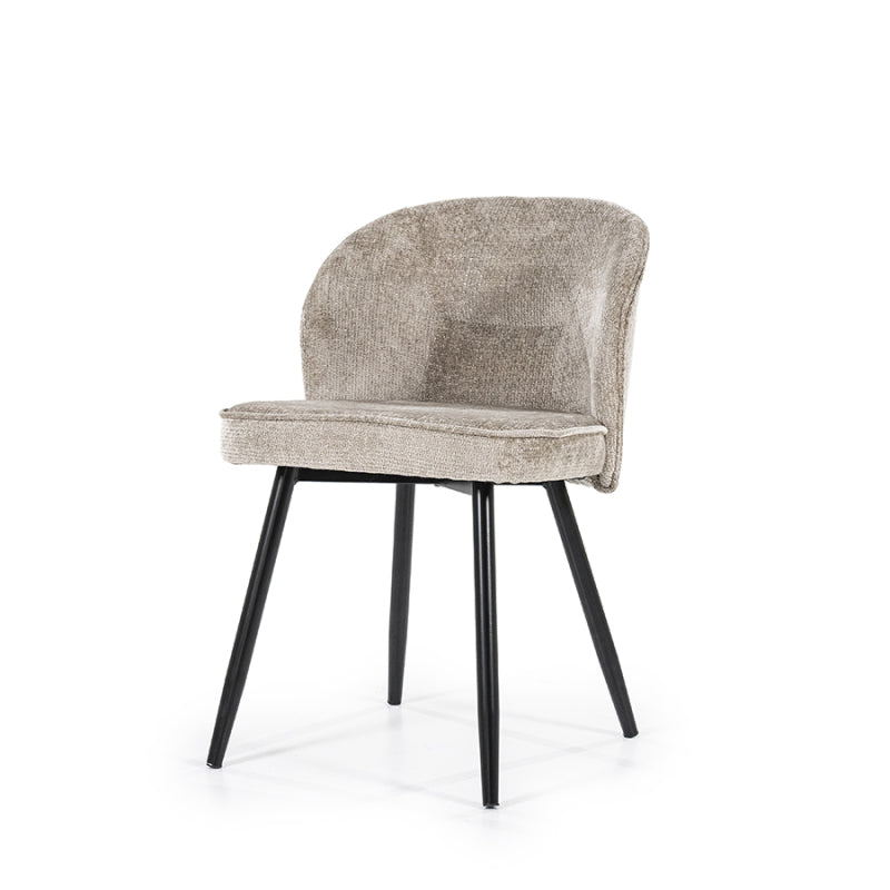 Stoel Riley - stof PU - beige, bruin of taupe - ELEO