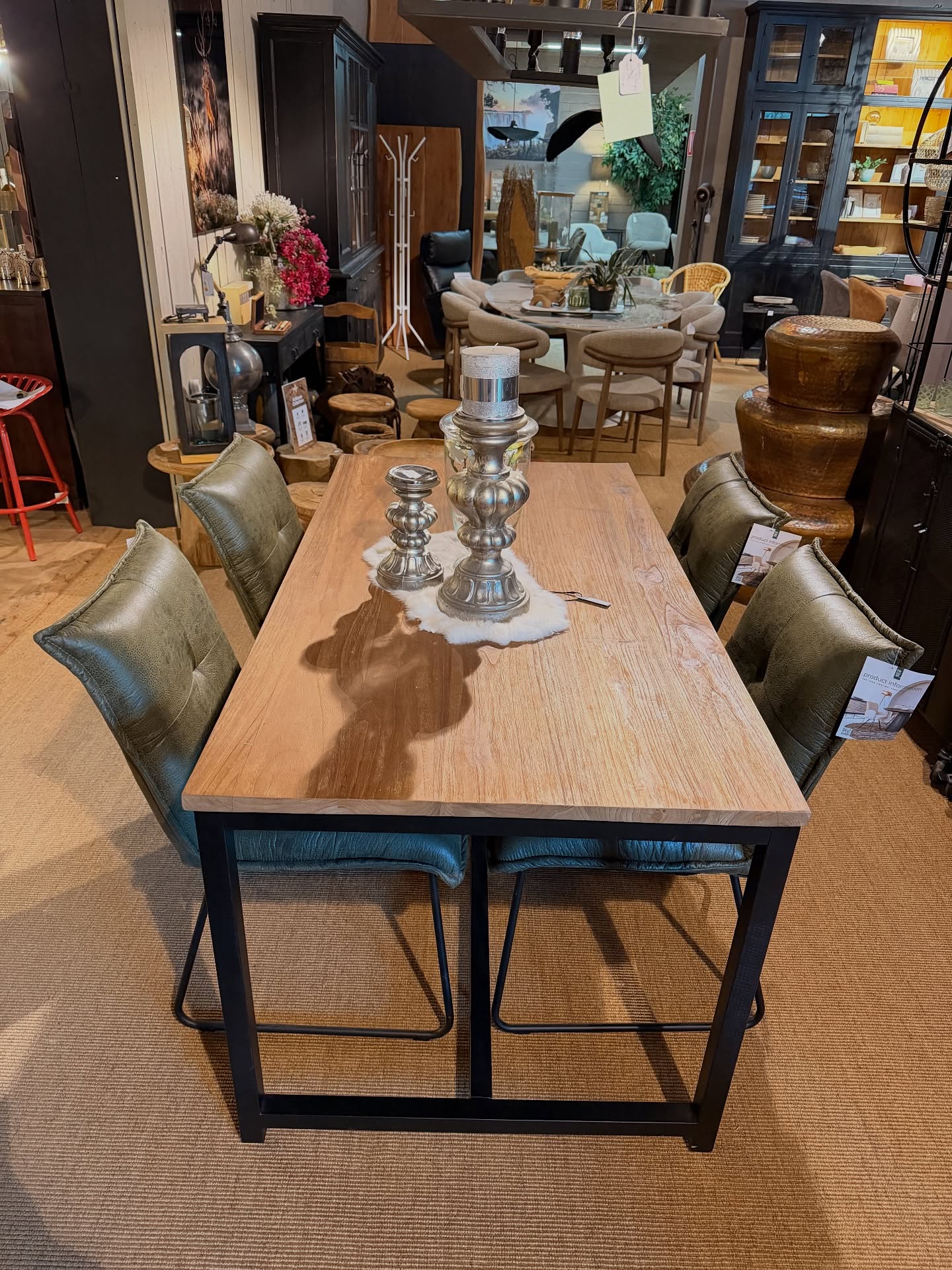 Mangotafel 160x85  - toonzaalmodel - Scherpe deal -50%