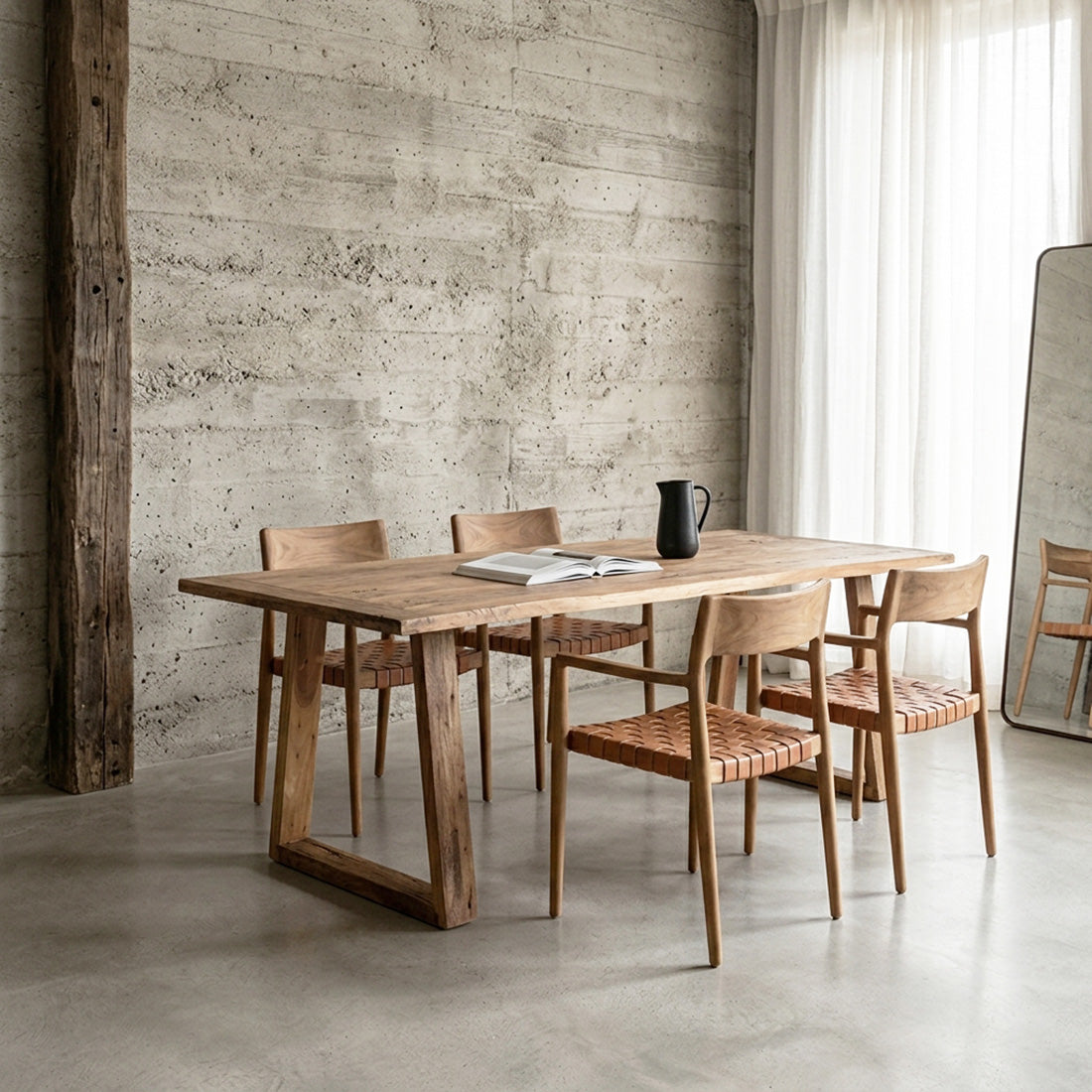Farmwood eettafel 180 cm - RAW