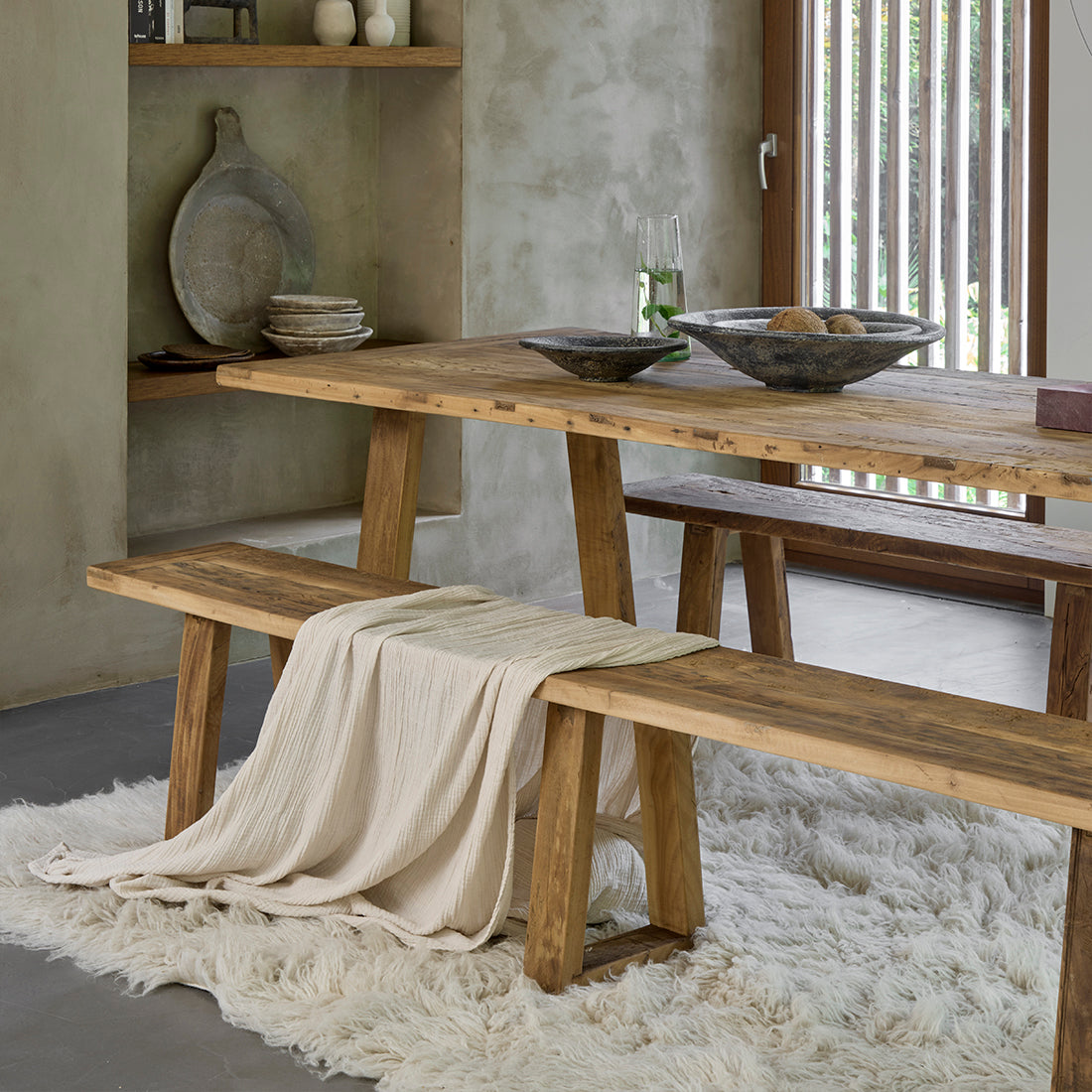 Farmwood eettafel - 200 cm - RAW