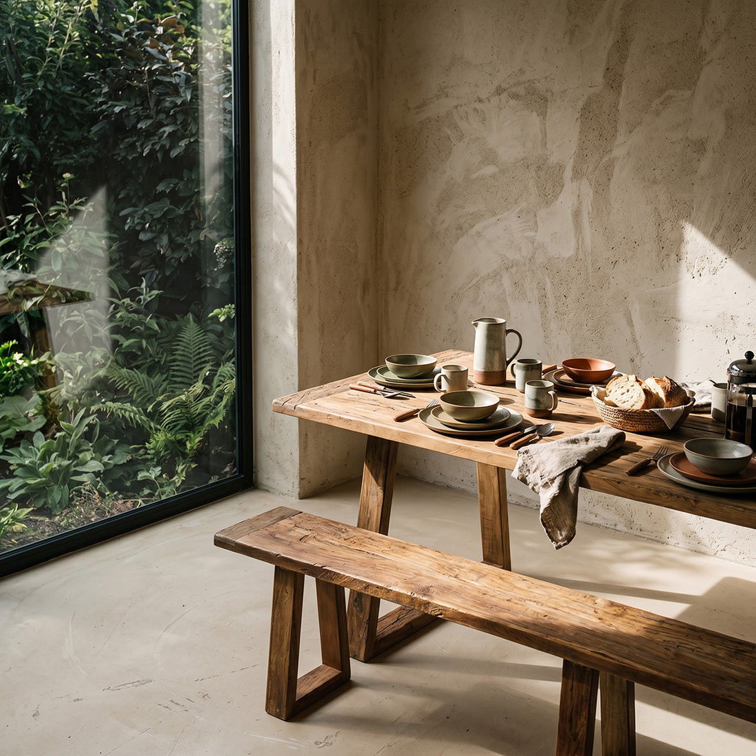 Farmwood eettafel - 240 cm - RAW