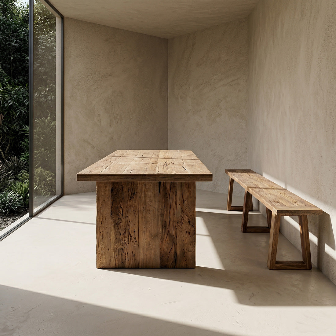 Farmwood Waterfall eettafel 240 - RAW