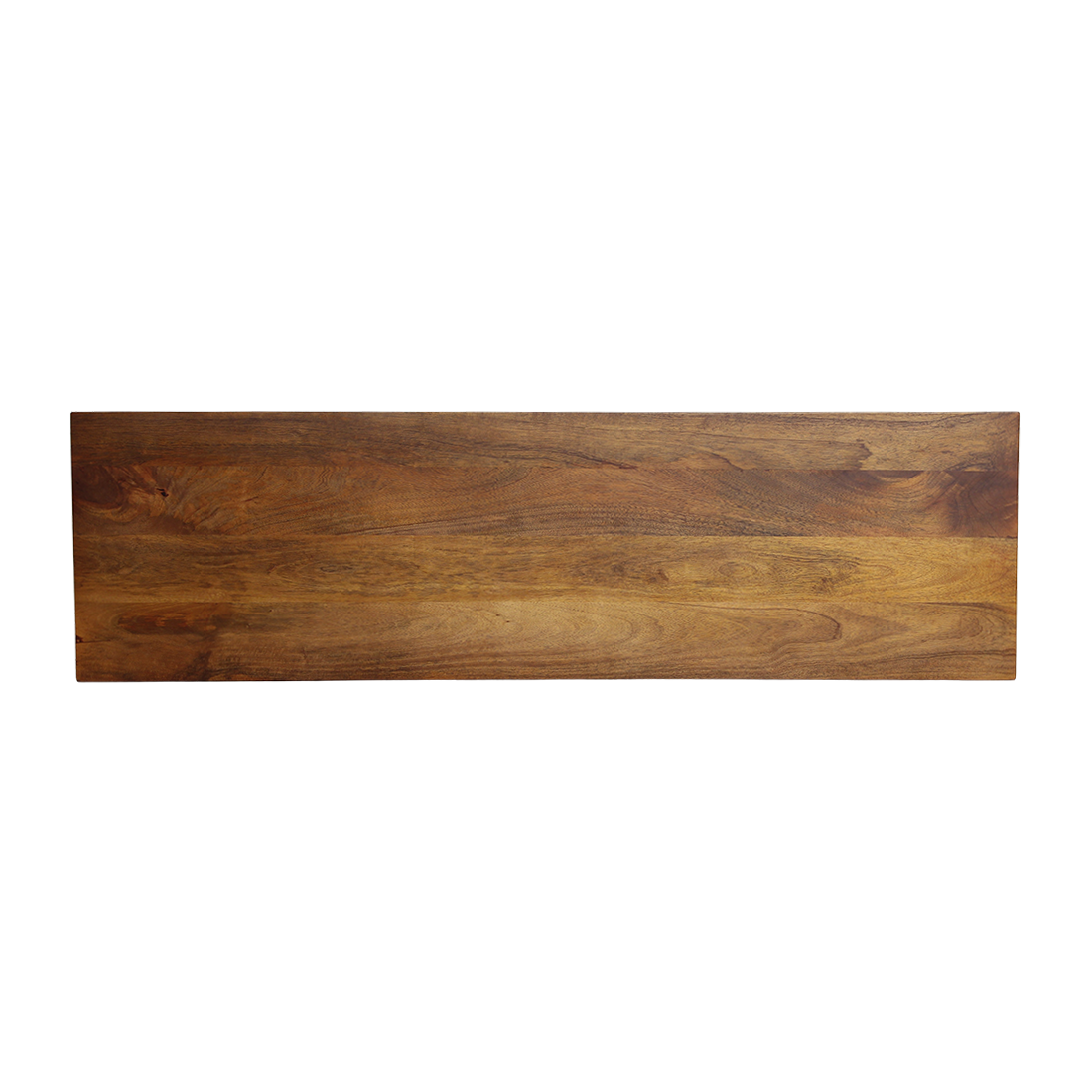 Bullnose mangohouten wandtafel  - RAW