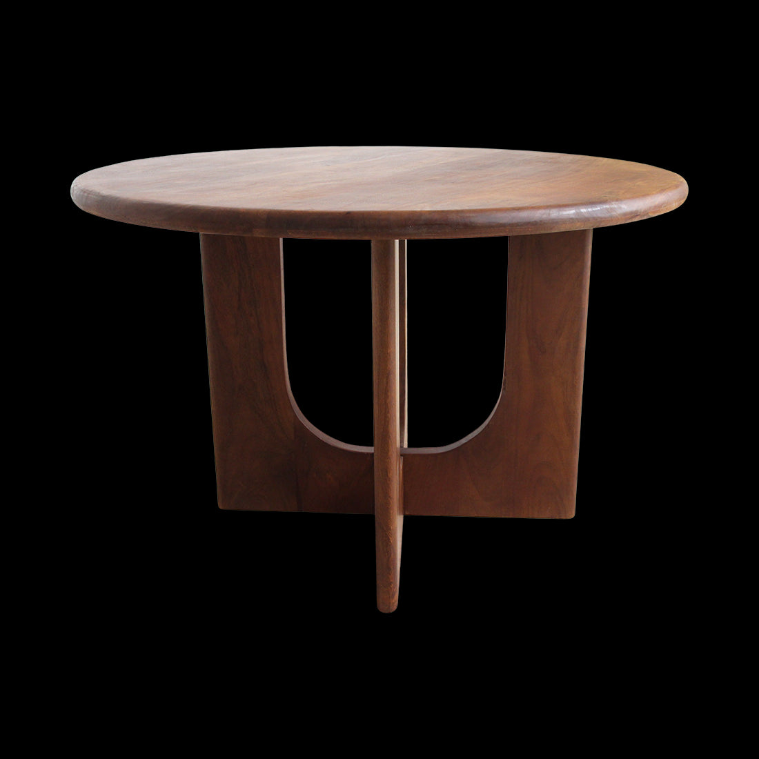 Eettafel Bullnose rond mango - RAW