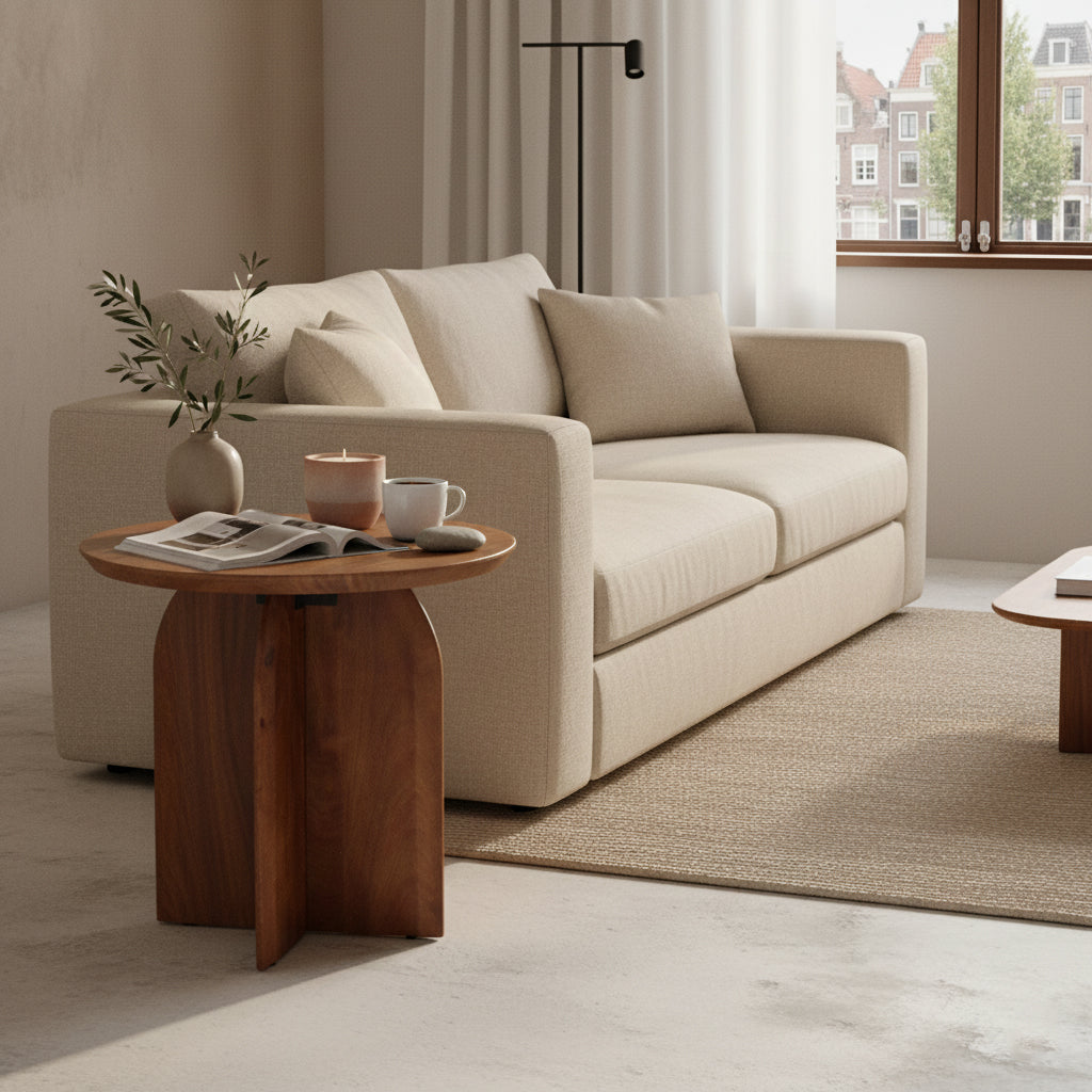 Bijzettafel Bullnose mango - RAW