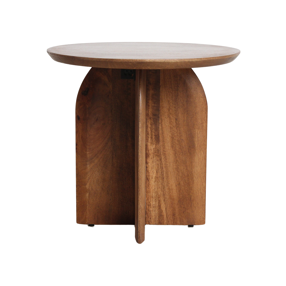 Table d’appoint Bullnose manguier - RAW