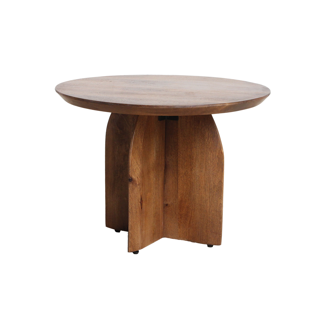 Table d’appoint Bullnose manguier - RAW