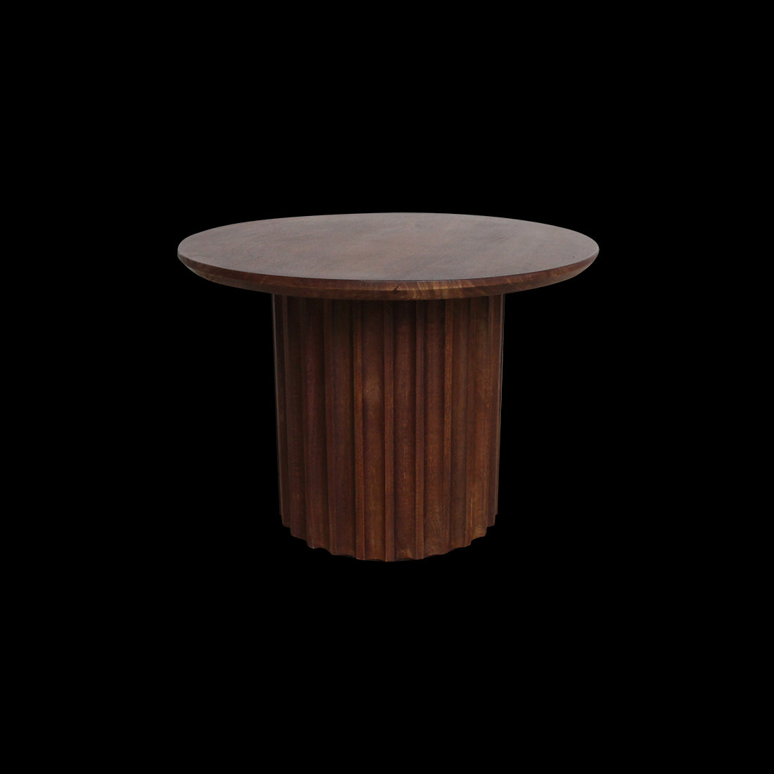 Bijzettafel Bullnose bruin - RAW