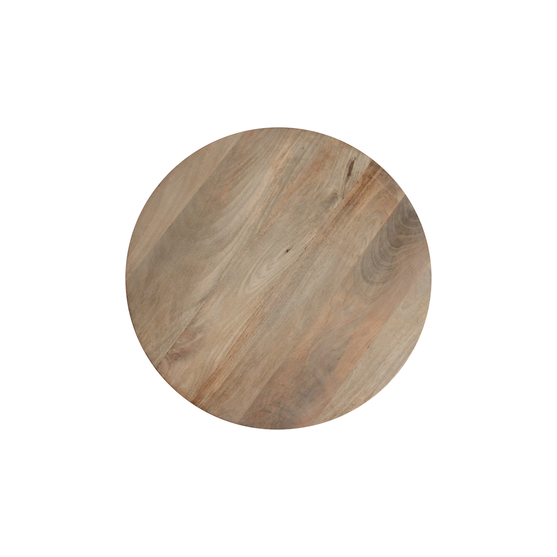 table d’appoint Bullnose manguier naturel - RAW
