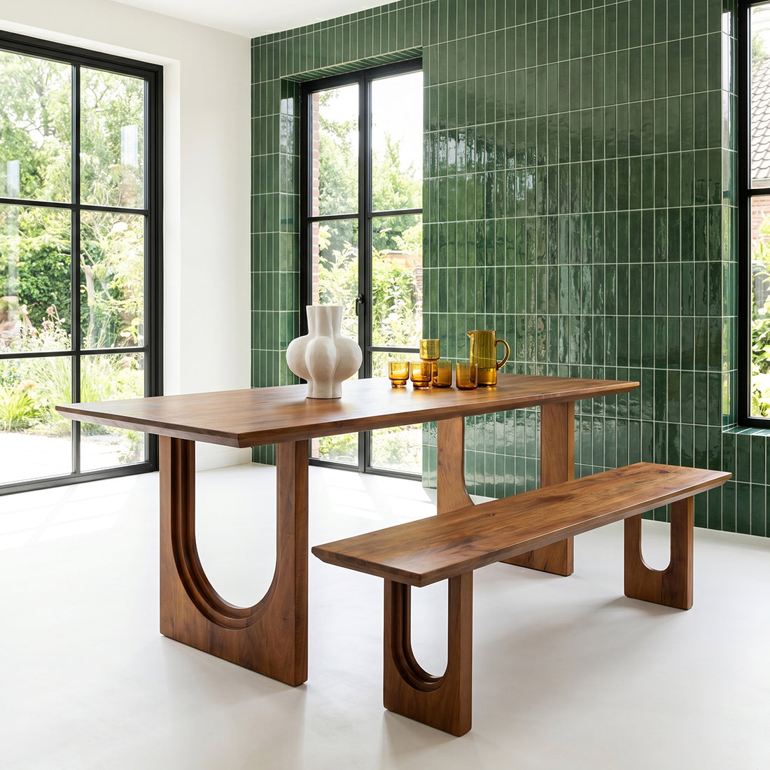 Mangohouten eettafel 200 - RAW