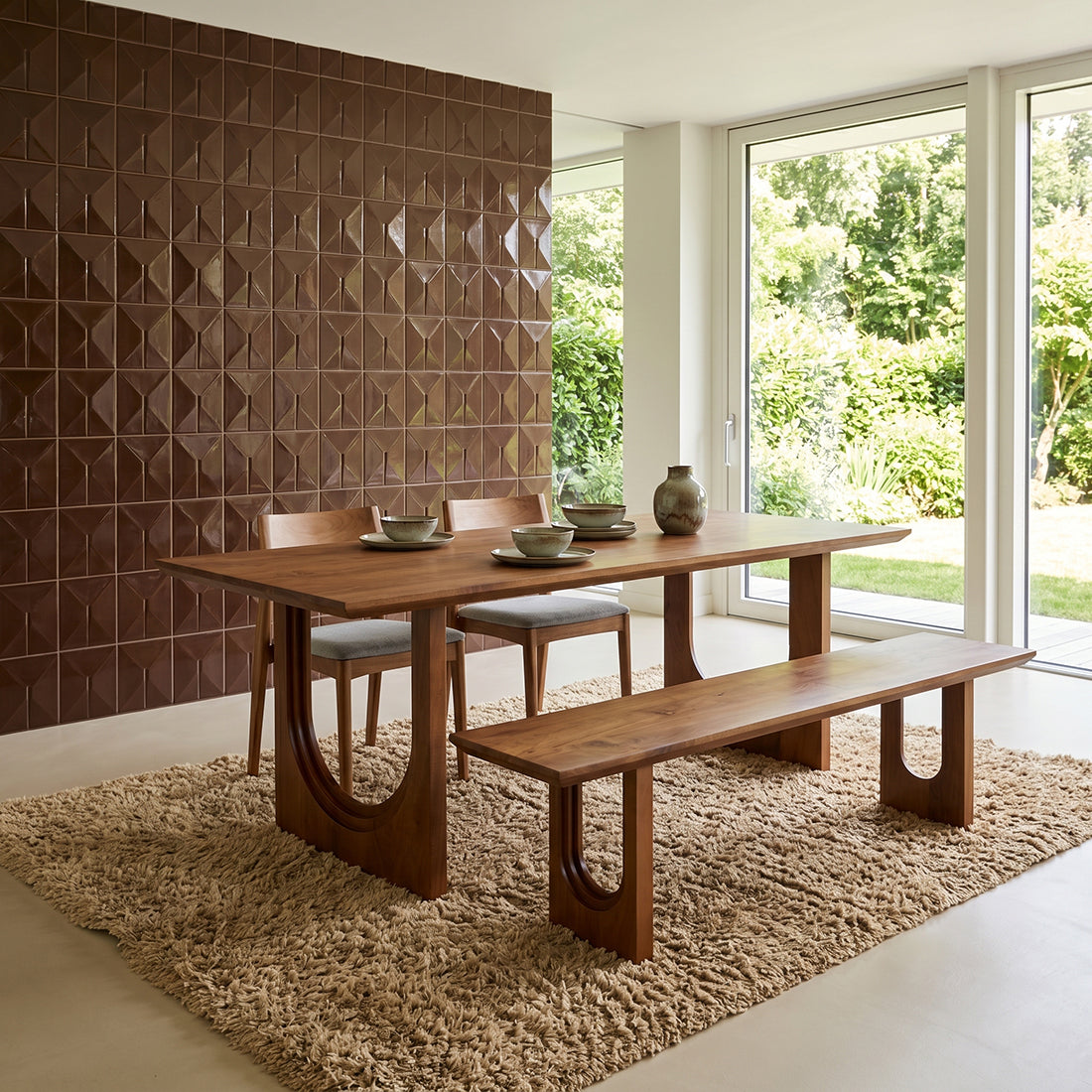 Mangohouten eettafel 240 - RAW
