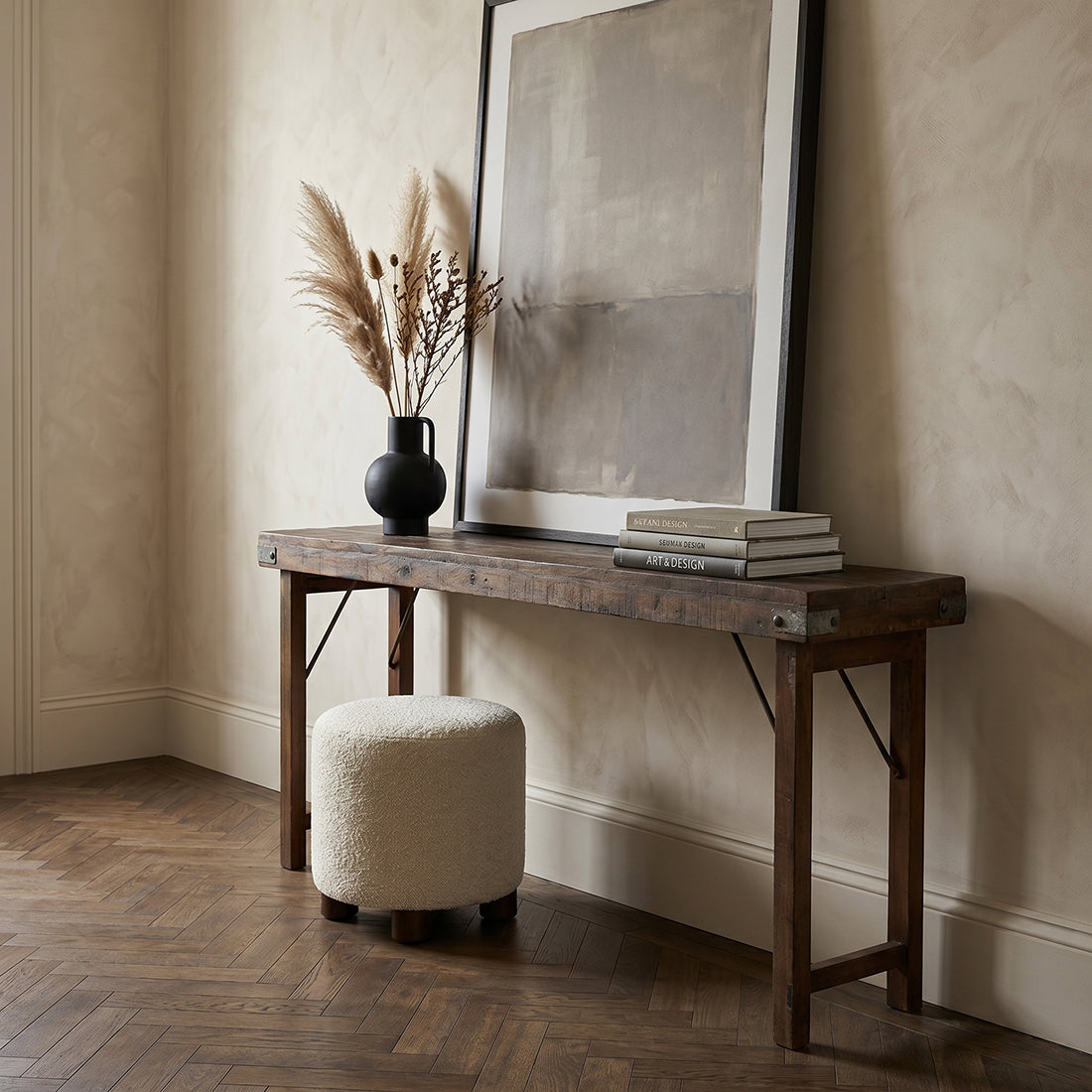 Wandtafel bruin - RAW