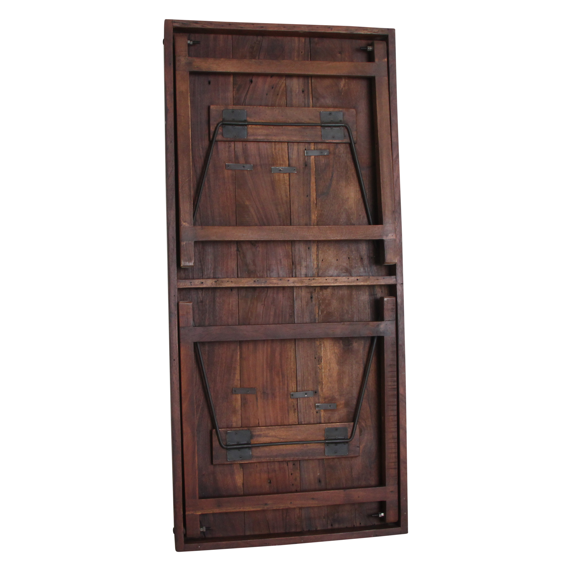 Eettafel M inklapbaar - Gerecycled hout - RAW