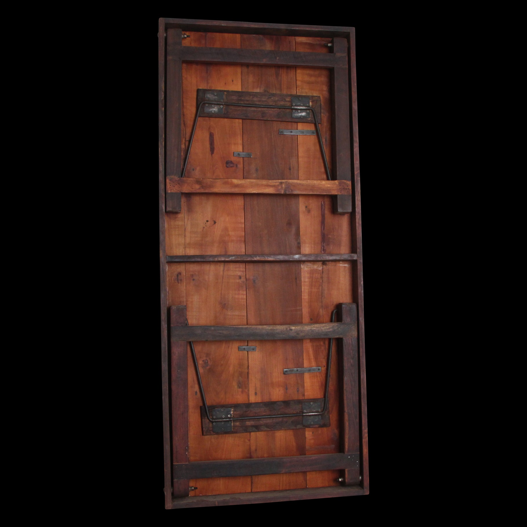 Eettafel XL inklapbaar - Gerecycled hout - RAW