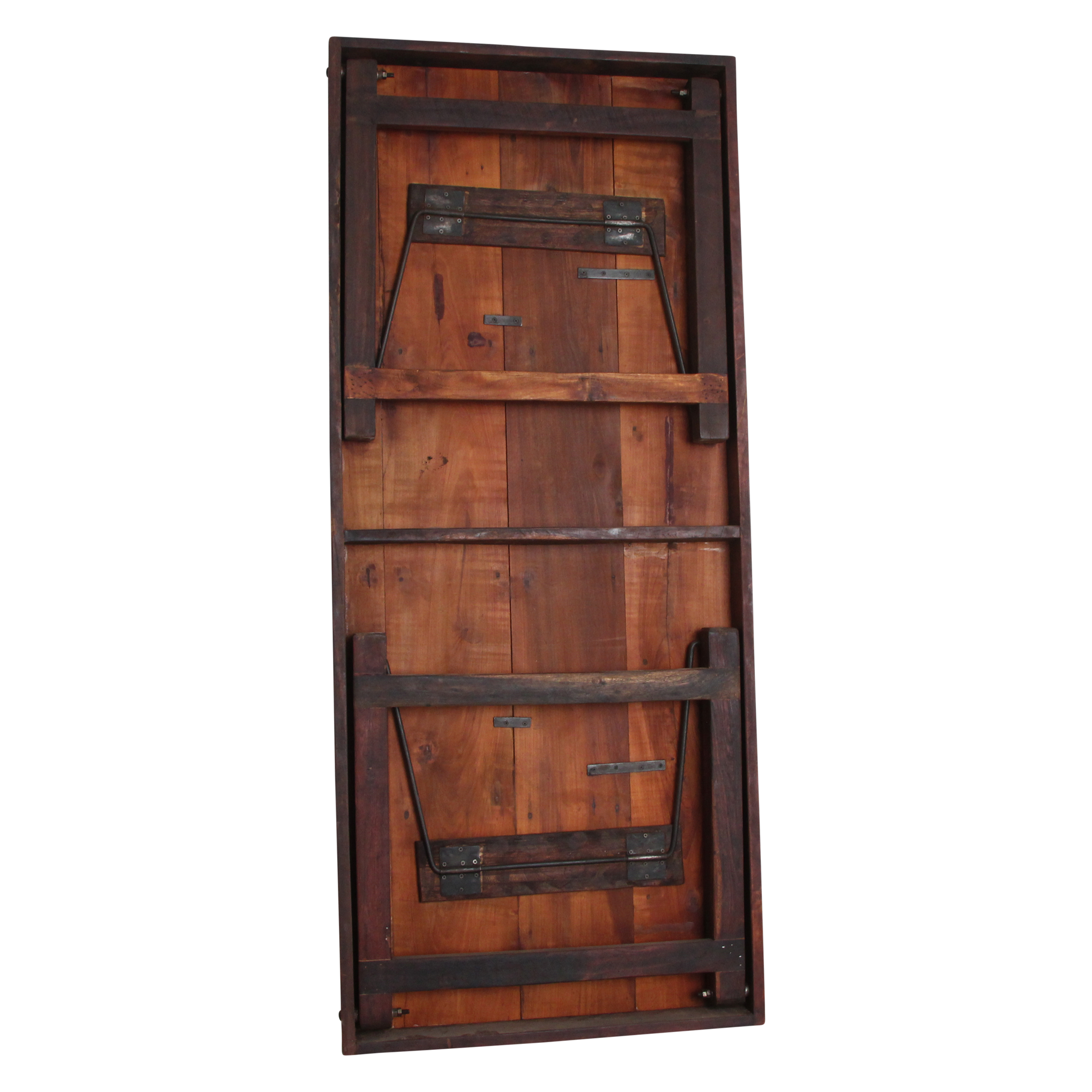 Eettafel XL inklapbaar - Gerecycled hout - RAW