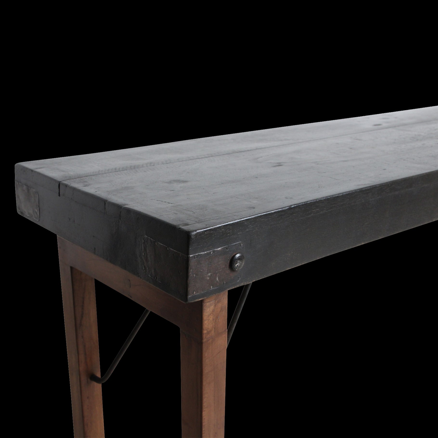 Wandtafel inklapbaar zwart - RAW