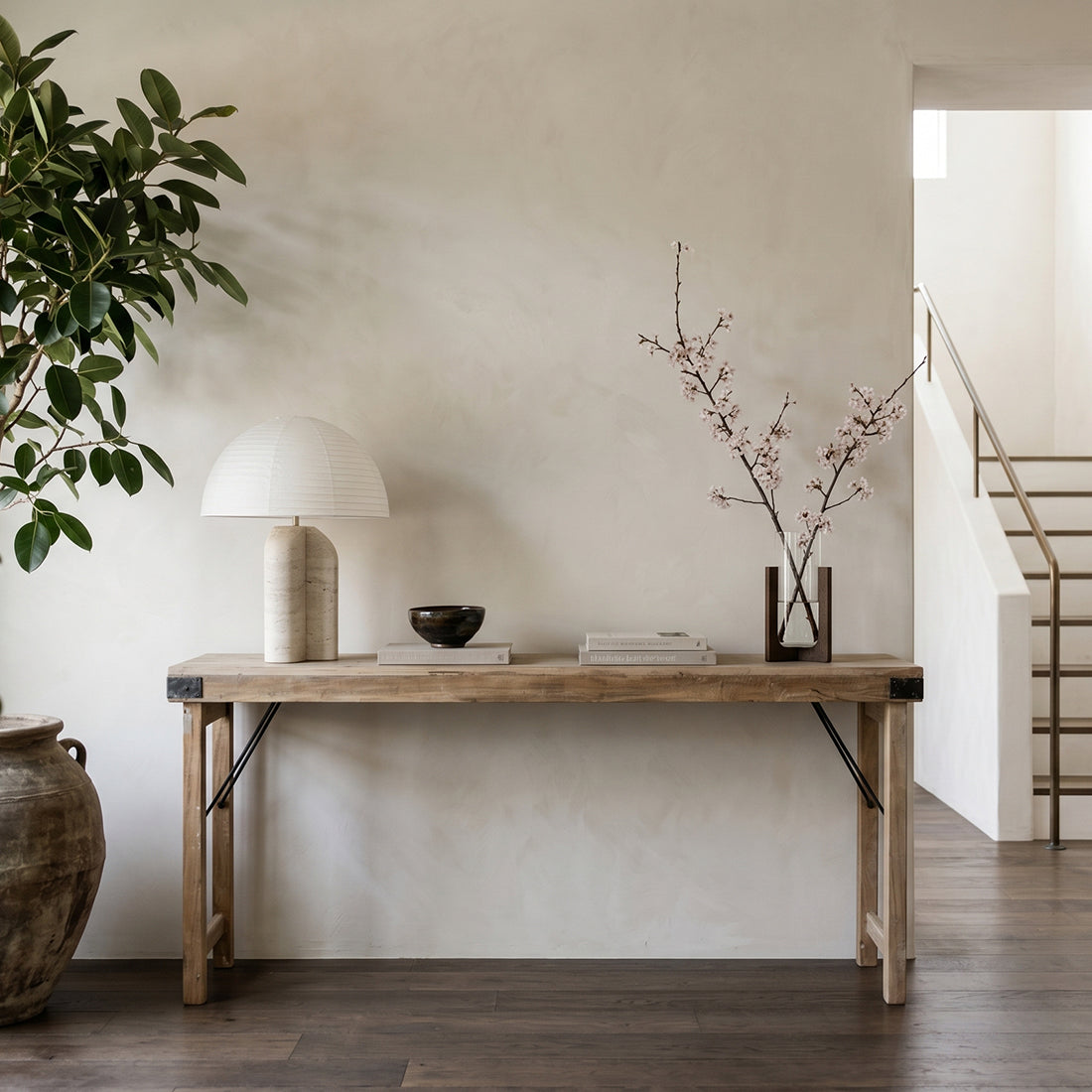 Wandtafel inklapbaar bruin - RAW