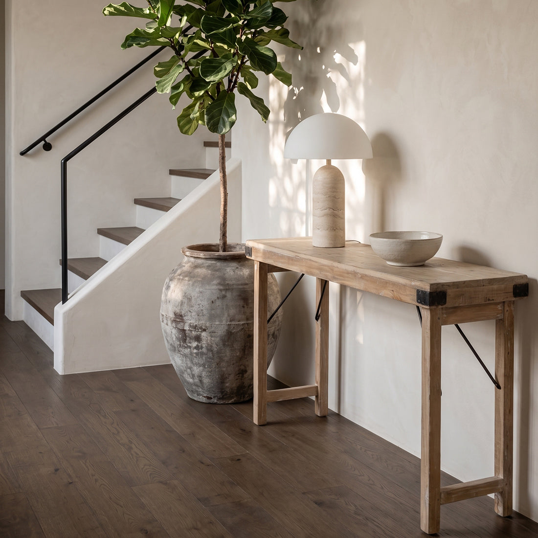 Wandtafel inklapbaar bruin - RAW