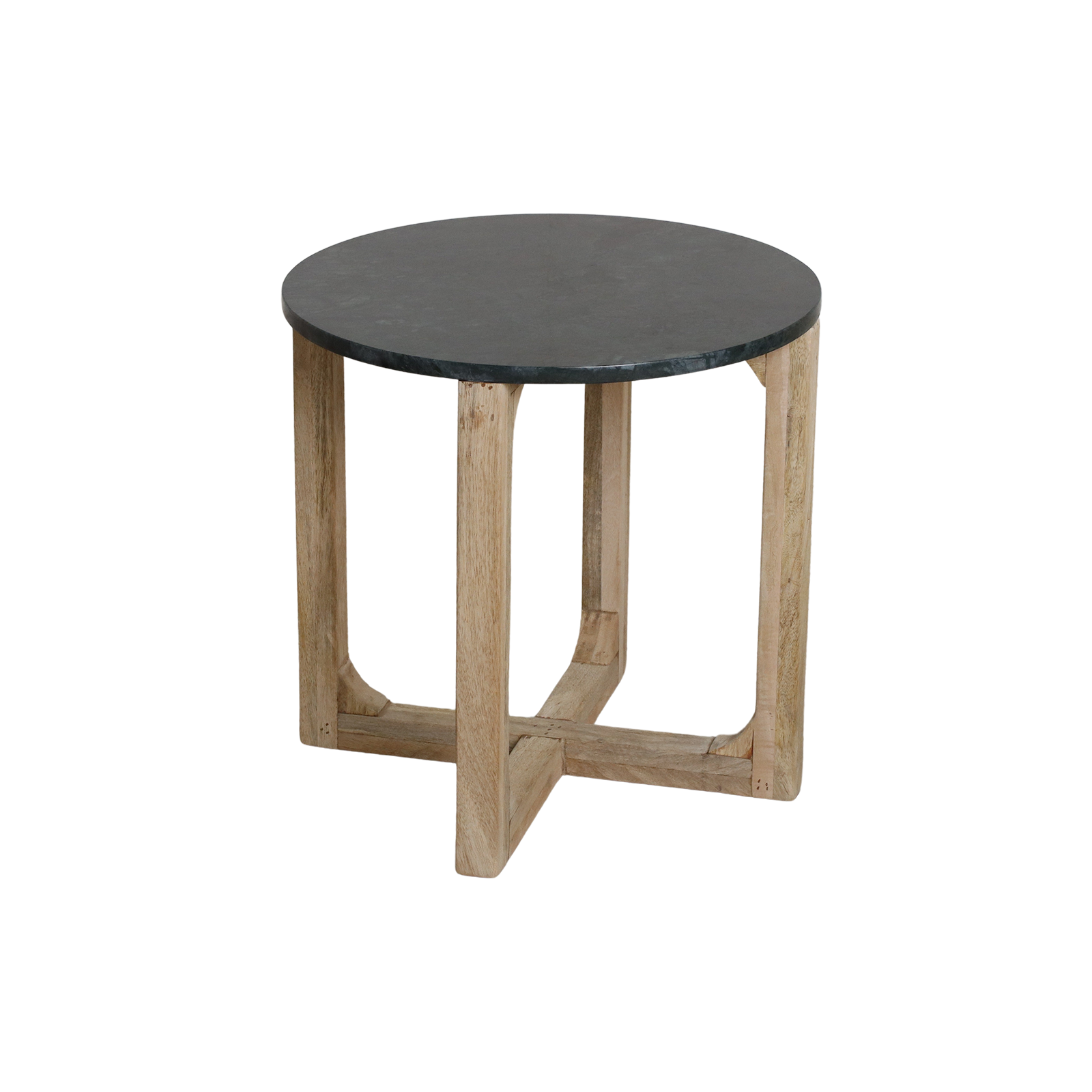 Table d’appoint en marbre vert - RAW