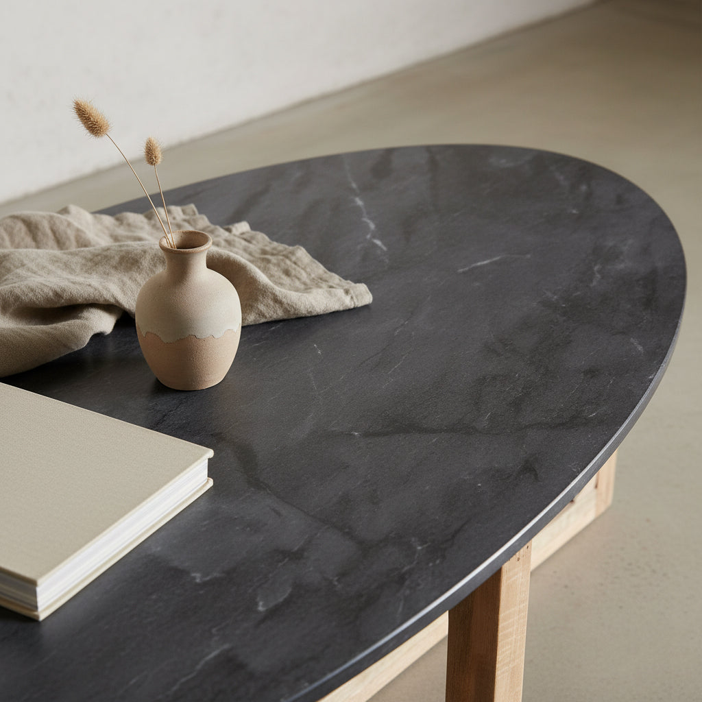 Salontafel marmer zwart - RAW