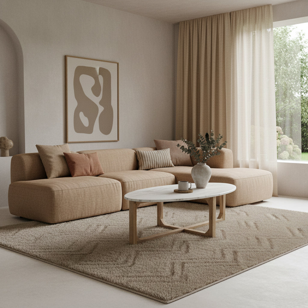 Salontafel marmer wit - RAW