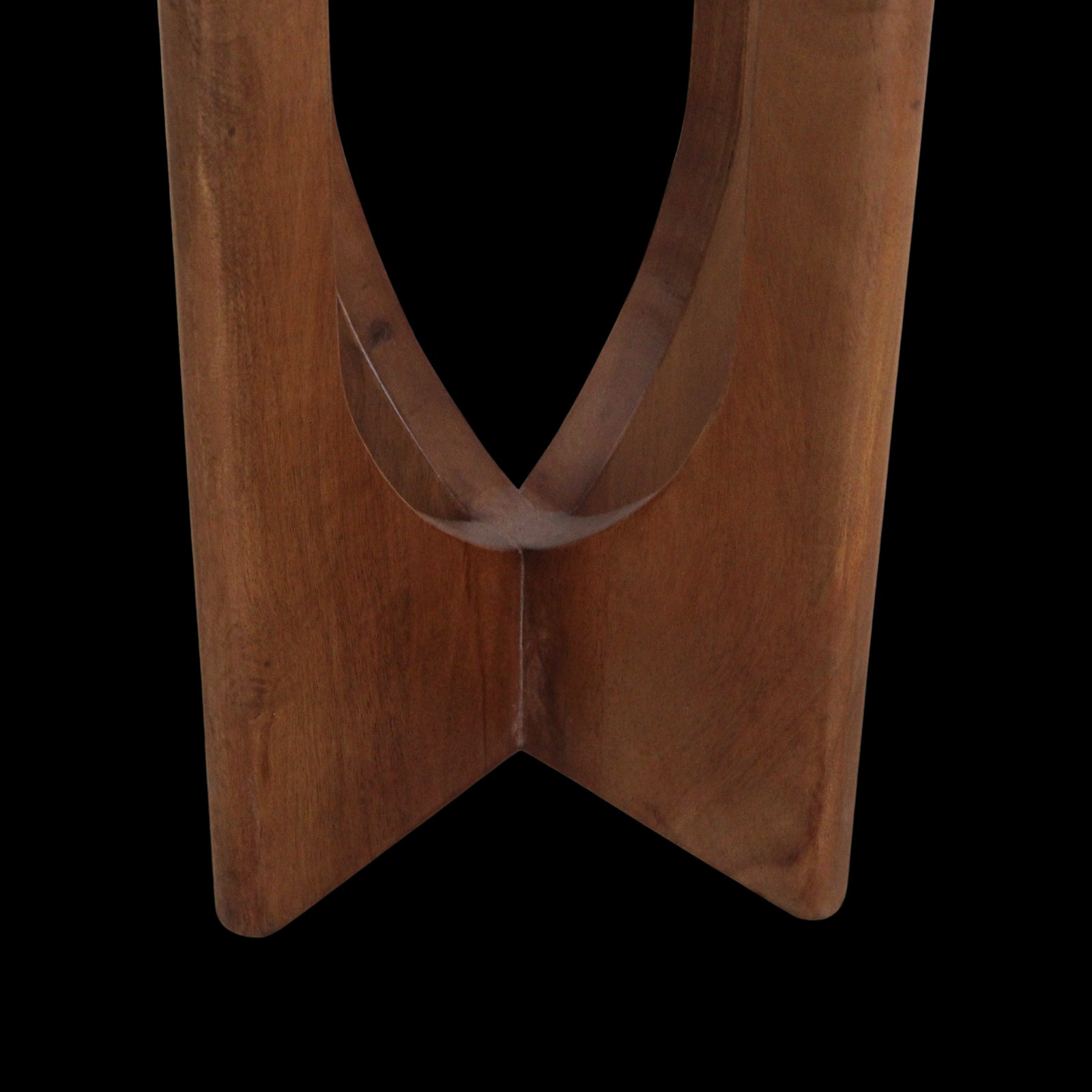 Bijzettafel Brunei marmer, zwart -RAW