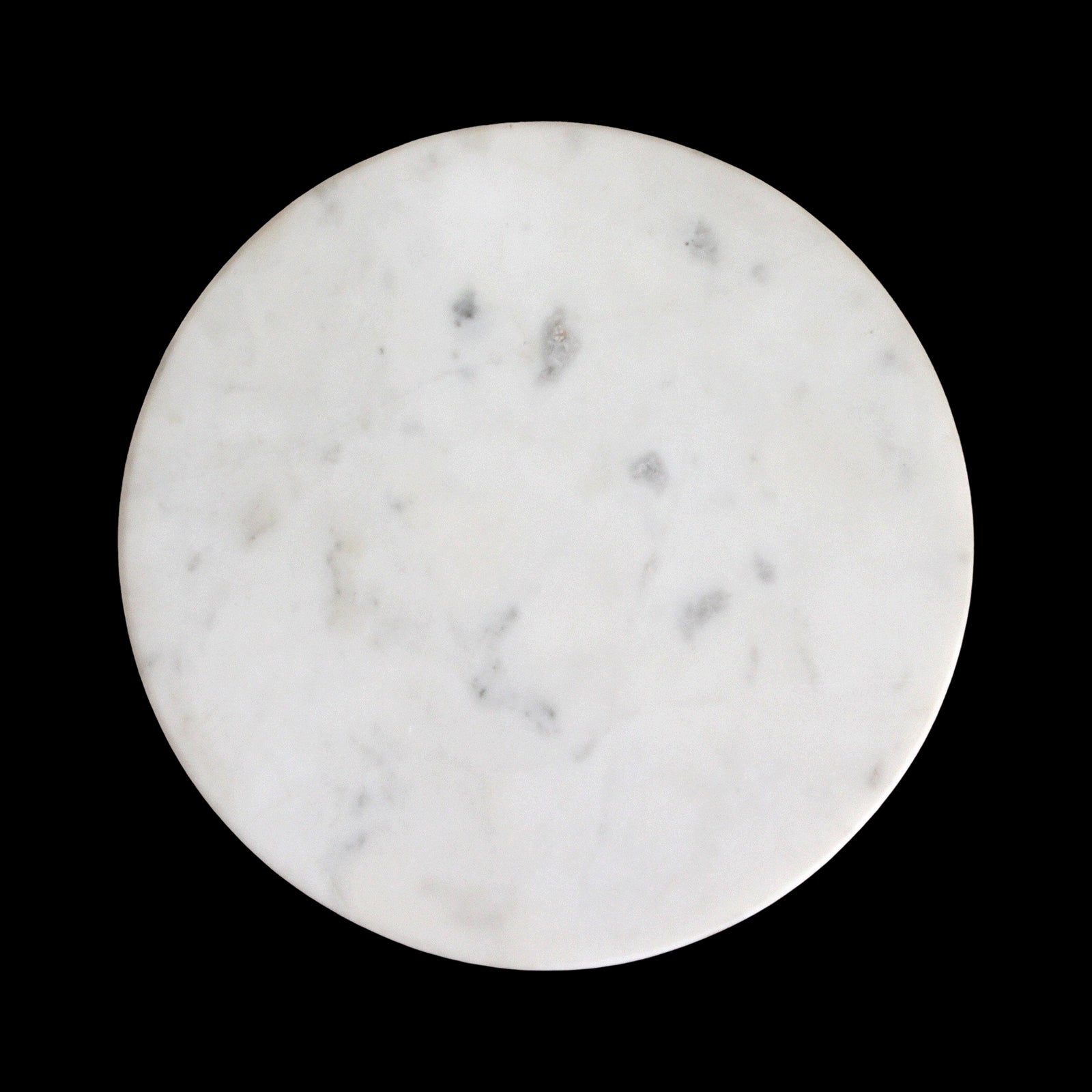 Bijzettafel Atjeh marmer, wit - RAW