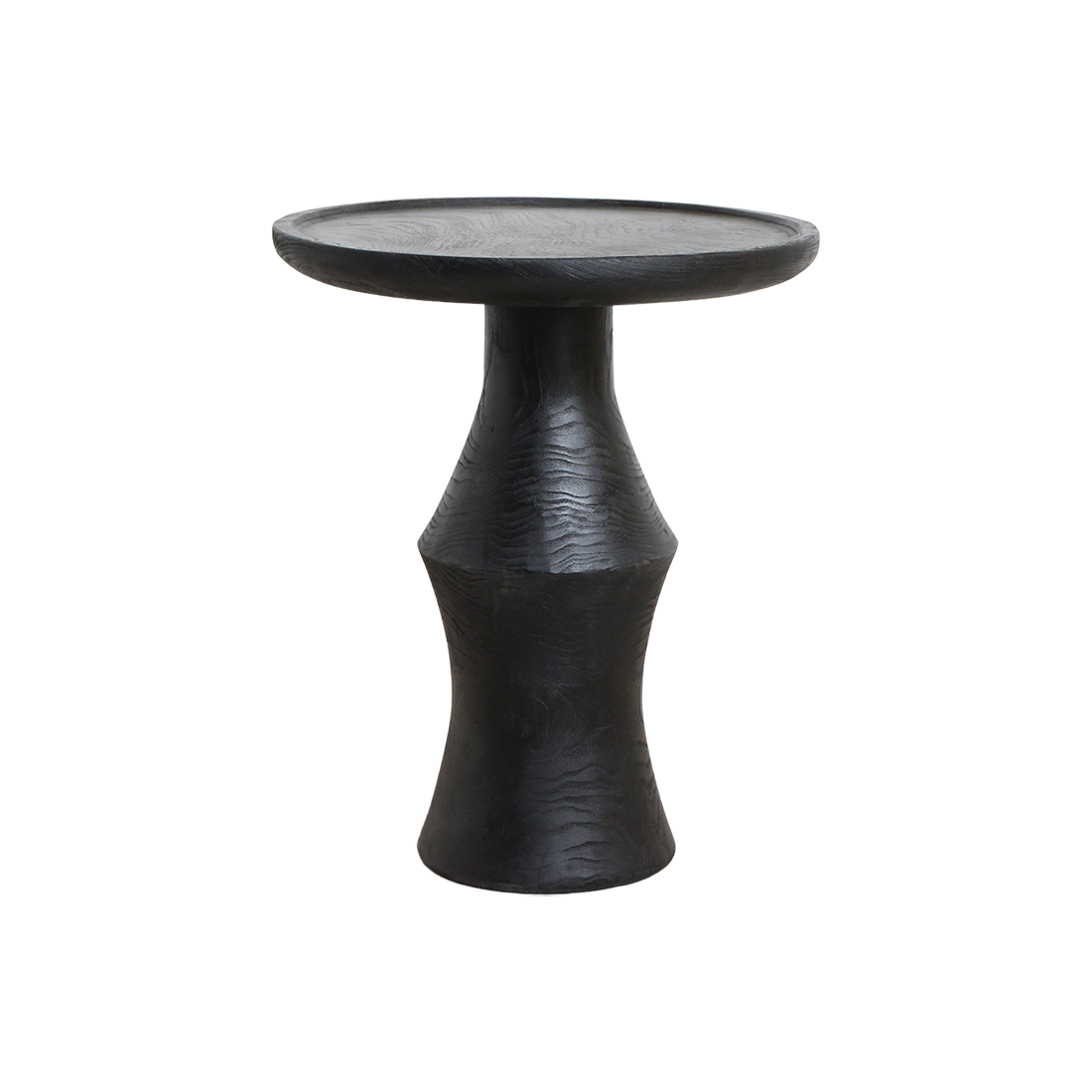 Nero teakhouten bijzettafel Twilight - zwart - RAW