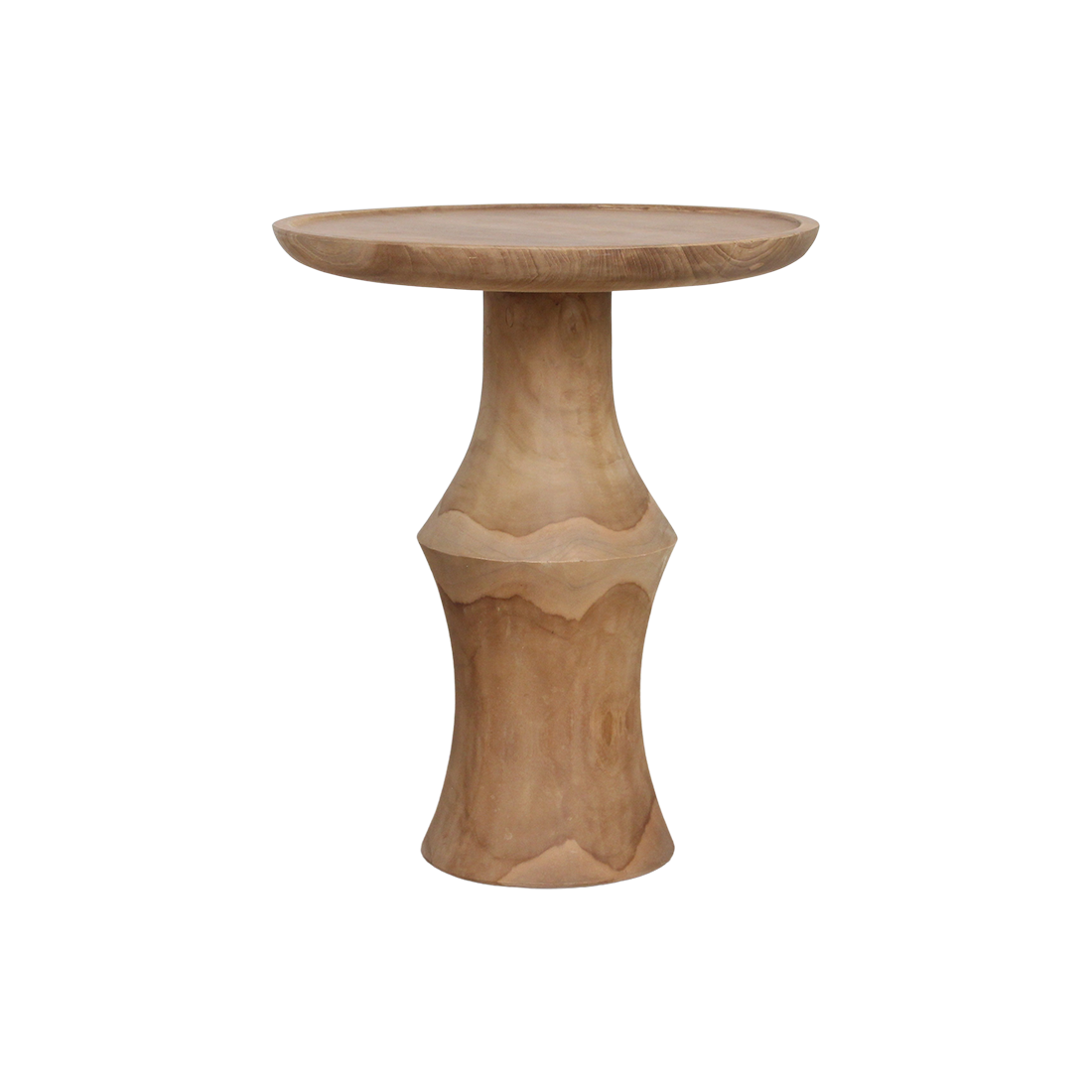 bijzettafel Nero Dawn - natuurlijk teak - RAW