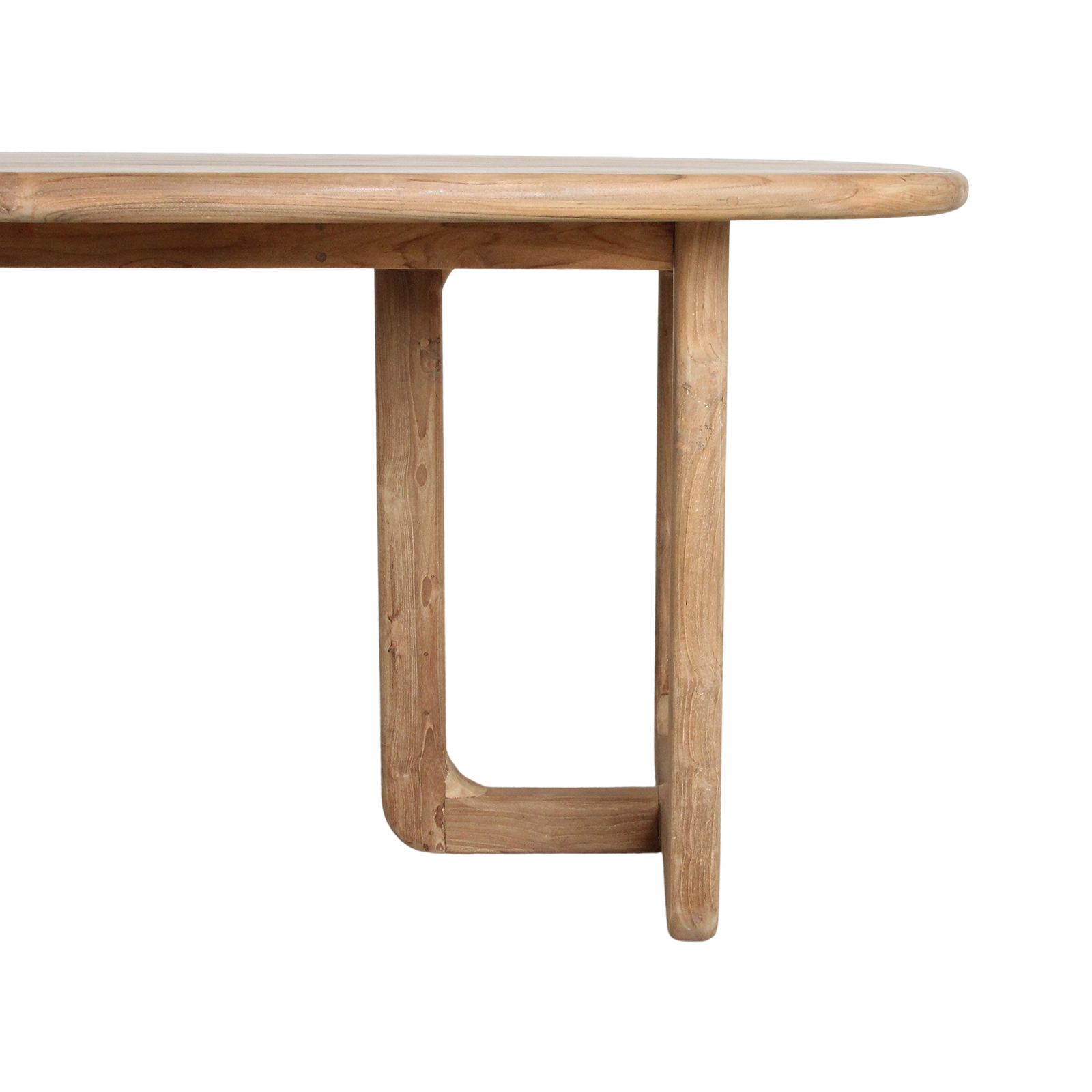 Winter teakhouten eettafel - 240 cm - RAW
