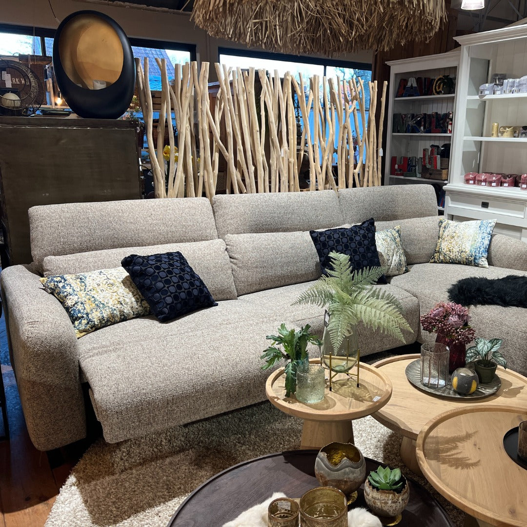 Salonset Pukser met relax en regelbare hoofdsteunen - GL