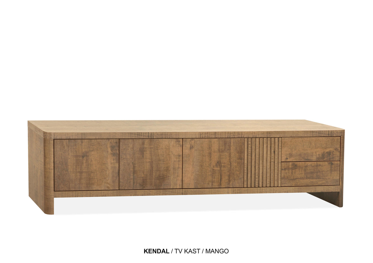 TV kast Kendal groot 3deurs/2lades, Lamulux - MX