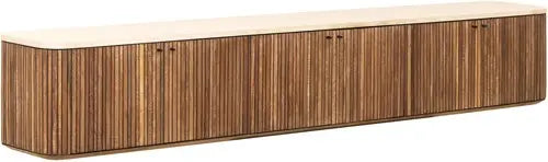 TV-kast Lagoon hangend large teakhout - DTP