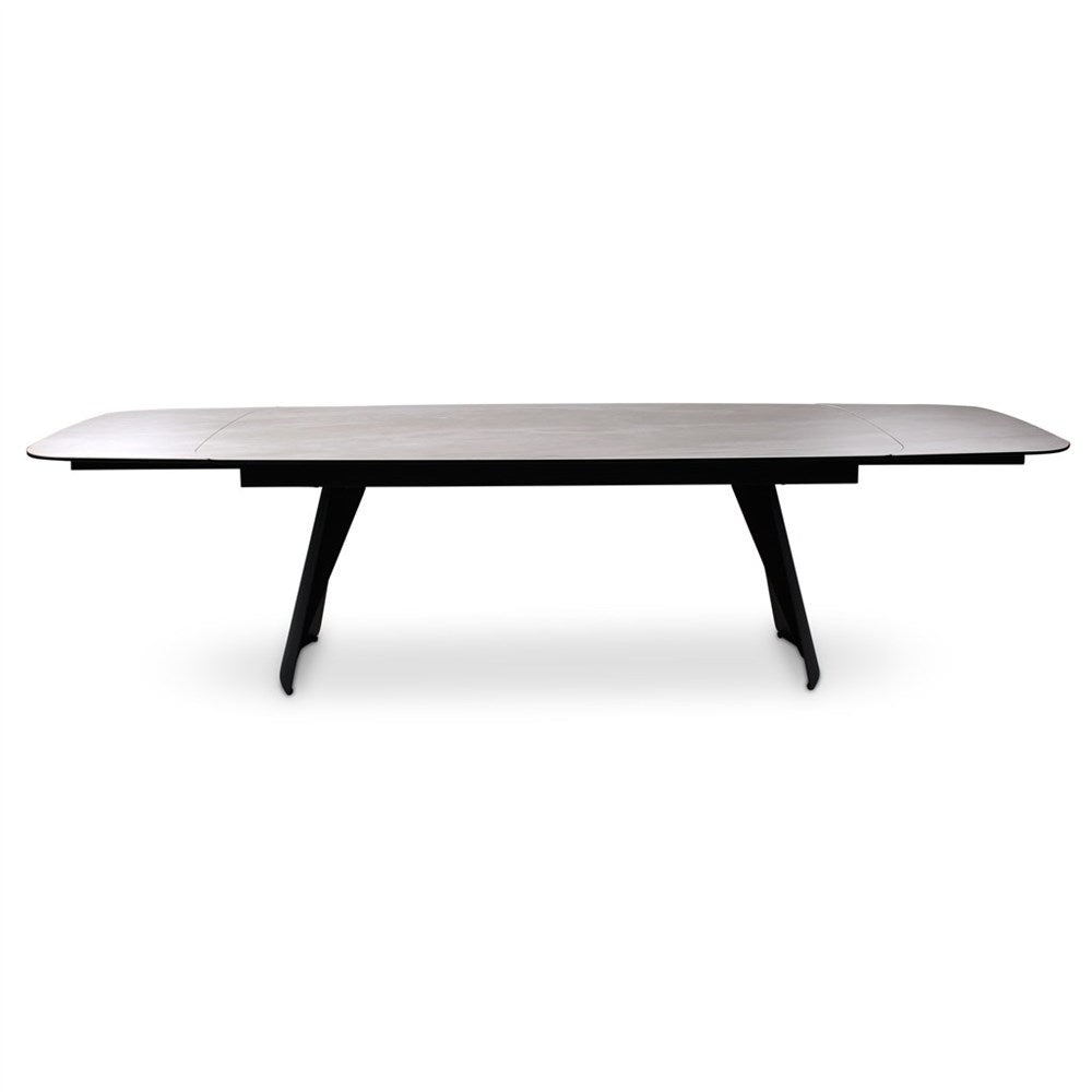 Table à manger Burano plateau céramique, extensible 200/300 - VDC